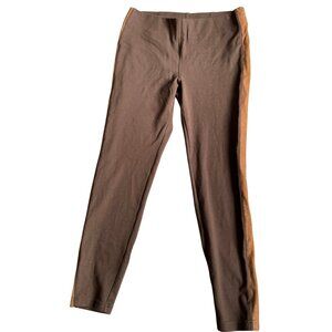 RALPH LAUREN FAUX SUEDE LEGGINGS, MEDIUM, CLASSIC, EQUESTRIAN VIBES, POLO